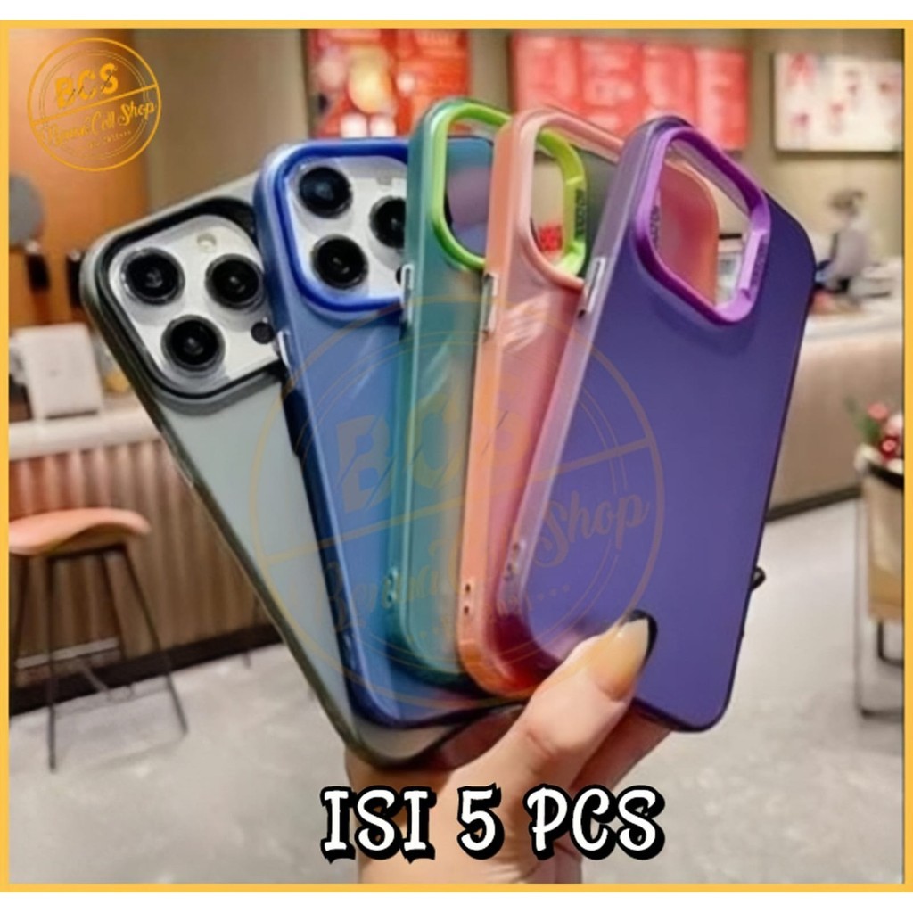 BCS - CONTENTS 5 ชิ้น HARDCASE HYBRID VIVO V29E V29 5G Y17S Y27 4G Y35 Y33S Y33A Y33T Y50 Y30 Y30i Y