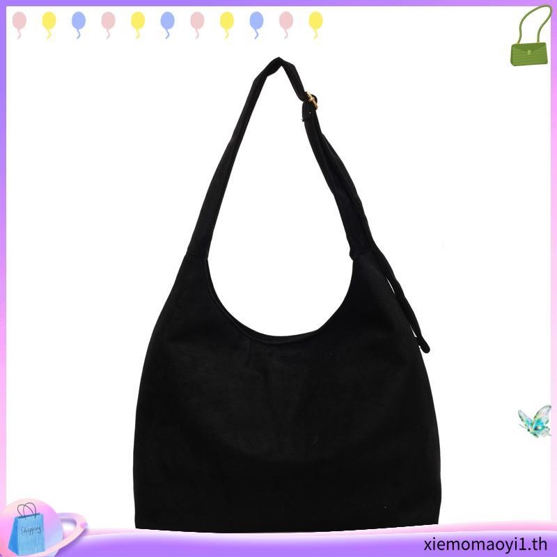 (**พร้อมส่ง) knack.bag - Hobo (L) - Brown (สีน้ำตาลหนังกลับ)