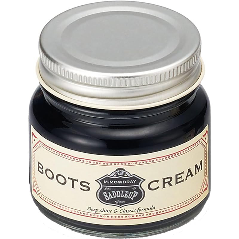 Leather Boot Cream 60ml - Moisturizing, Color Restoring, Nourishing, and Shining for Boots, Engineer