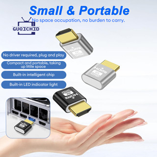 (ส่งจากไทย) HDMI 4Kใช้แทนจอ จอแสดงผลเสมือน HDMI เครื่องรับสั…