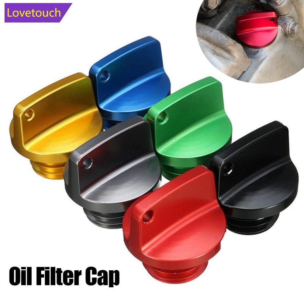 LOVETOUCH M20x2.5 มม.CNCรถจักรยานยนต์น้ํามันฝาครอบสกรูปลั๊กสําหรับHonda CR125r CRF150R CB250F CB400 
