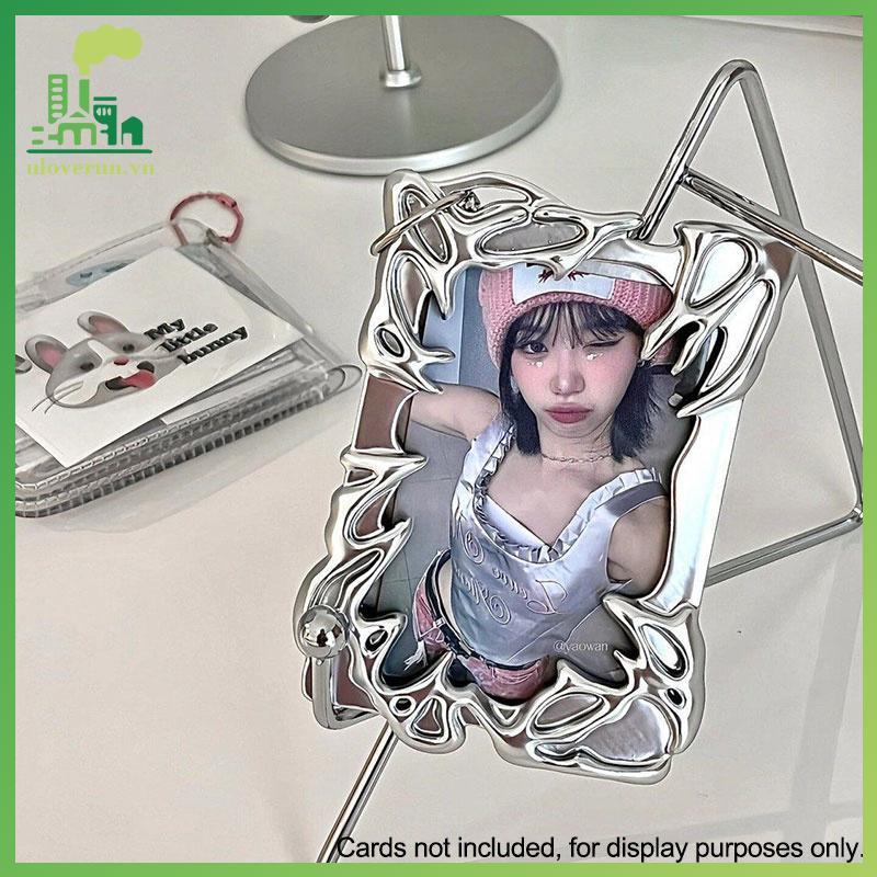 Uloverun Electroplated Premium Feeling Creative Card Holder K-POP Idol Card Holder wn