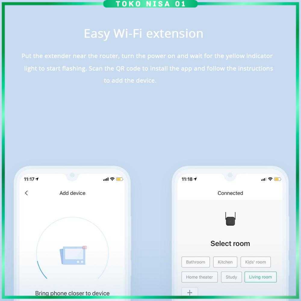 Xiaomi Wifi Repeater 5GHz Wifi Range Extender 1200Mbps - AC1200