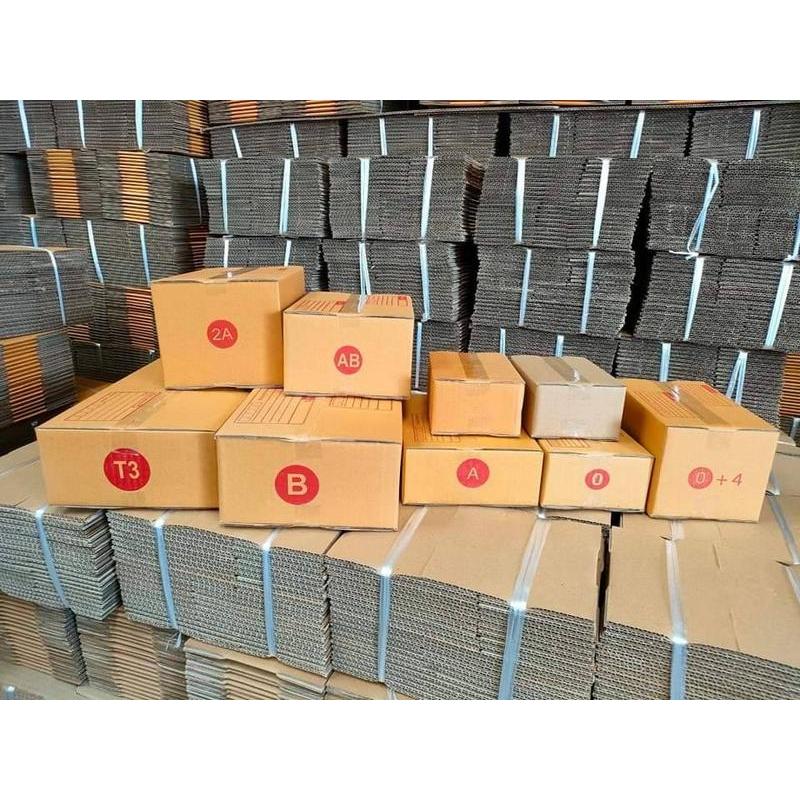 กล่องไปรษณีย์ ครบทุกขนาด ค่าส่งถูก 0 00 0+4 A AA AB 2A B C D E 2C CD C+8 B+7 T3