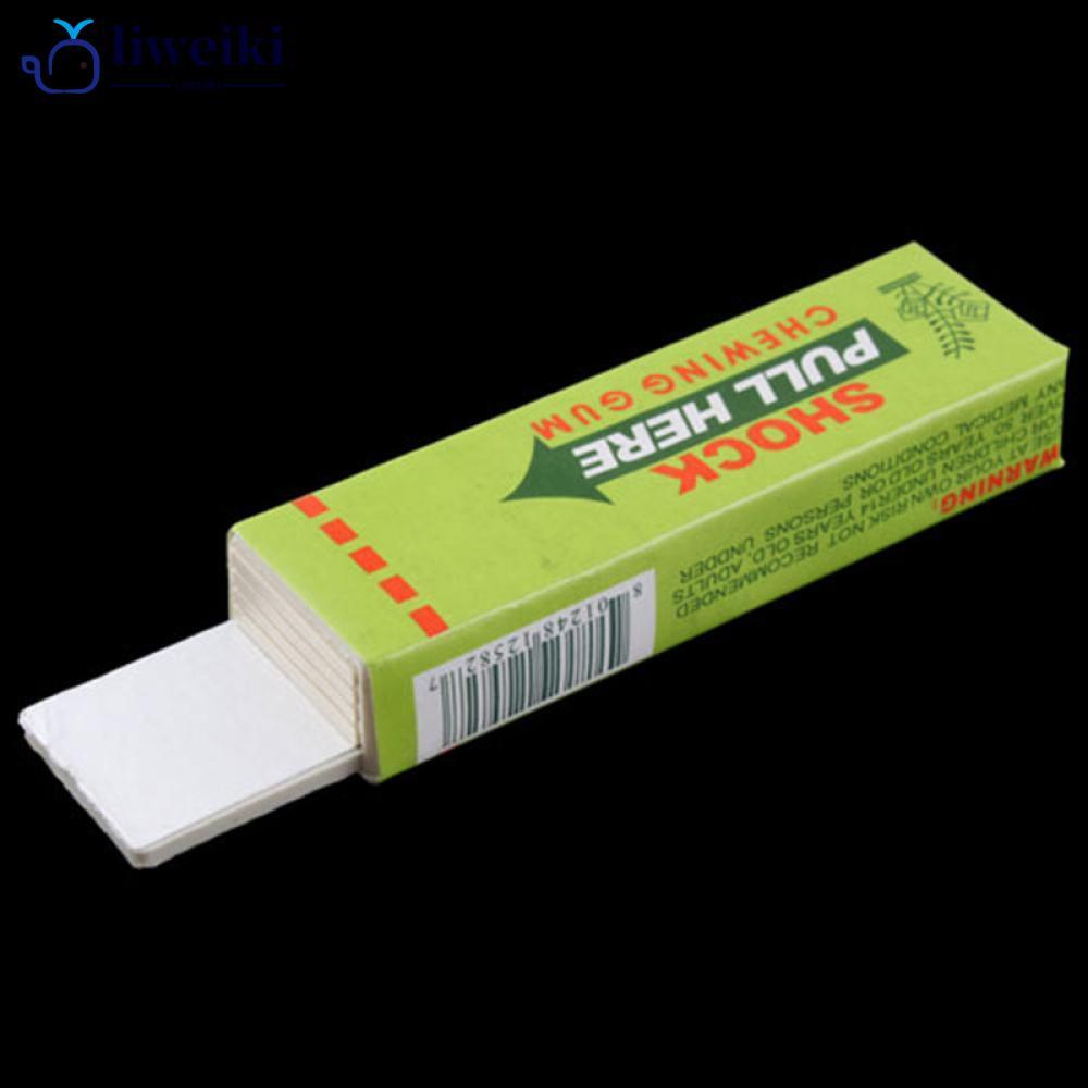 LIWEIKI Safety Electric Shocking หมากฝรั่งโจ๊กของเล่น N9U9