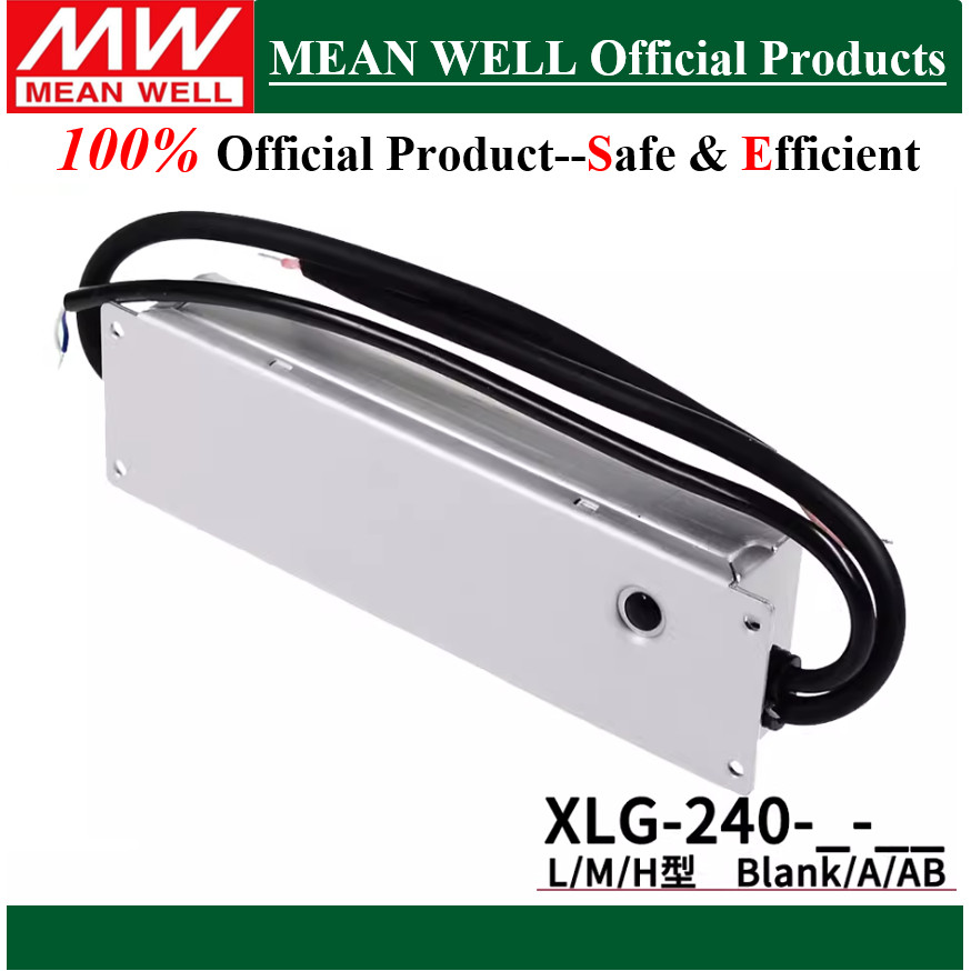 Original Mean Well 240W LED Driver XLG-240-LA XLG-240-L-AB XLG-240-MA XLG-240-M-AB XLG-240-HA XLG-24
