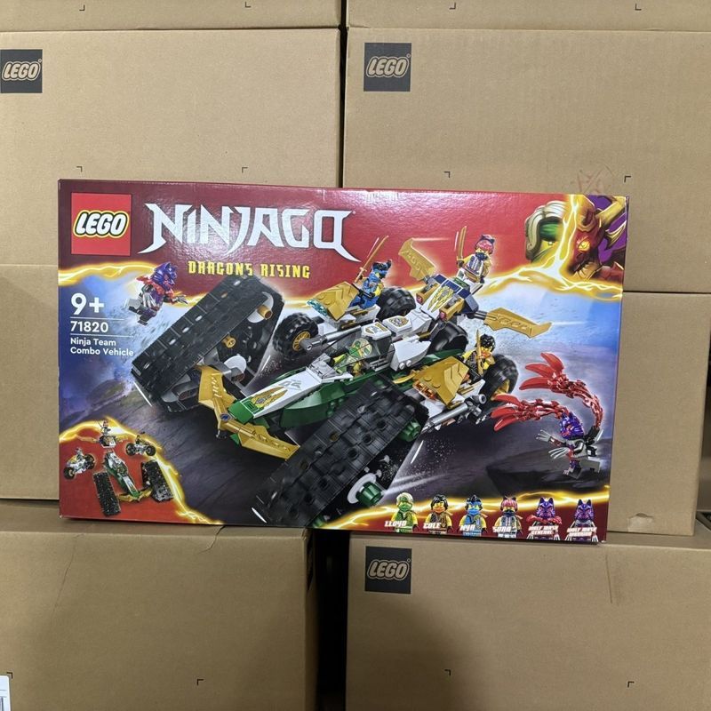 LEGO LEGO Building Blocks Phantom Ninja 71820 Ninja Team Combine Chariot ของเล่นชาย