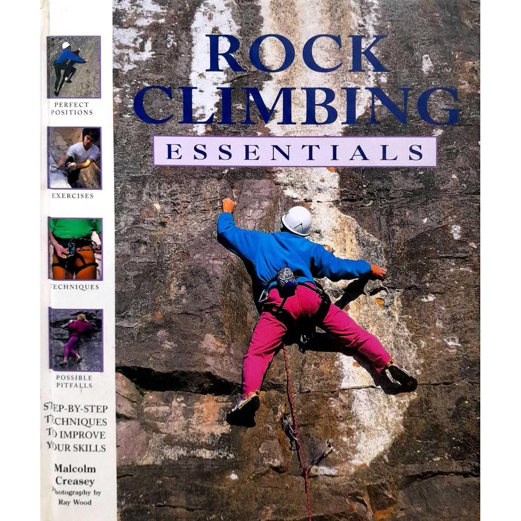 [BnB] USED Rock Climbing Essentials by Malcolm Creasey (มือสอง: ดีมาก)