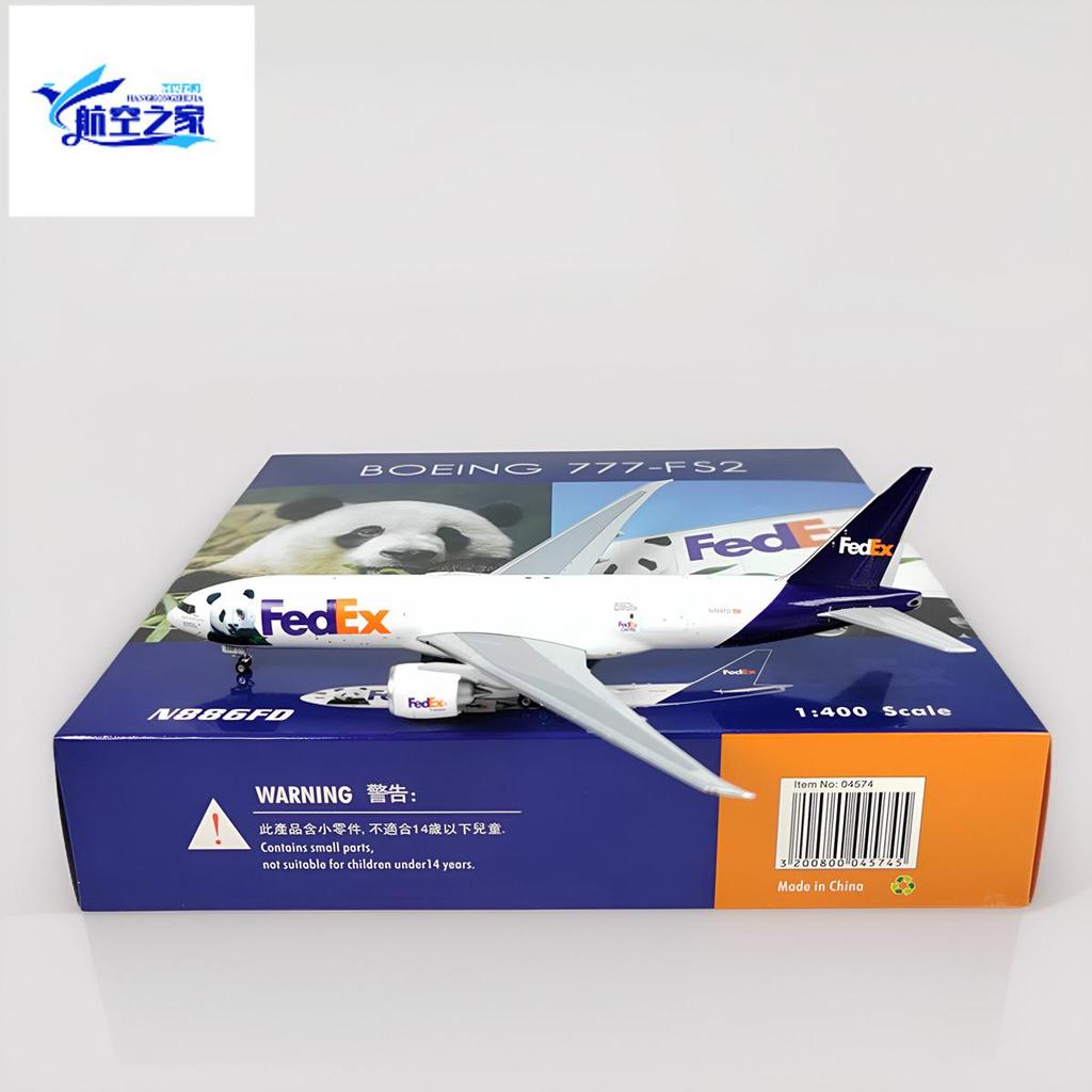 Phoenix 04574 1: 400 FedEx FedEx Express B777-200F N886FD Panda ทาสี