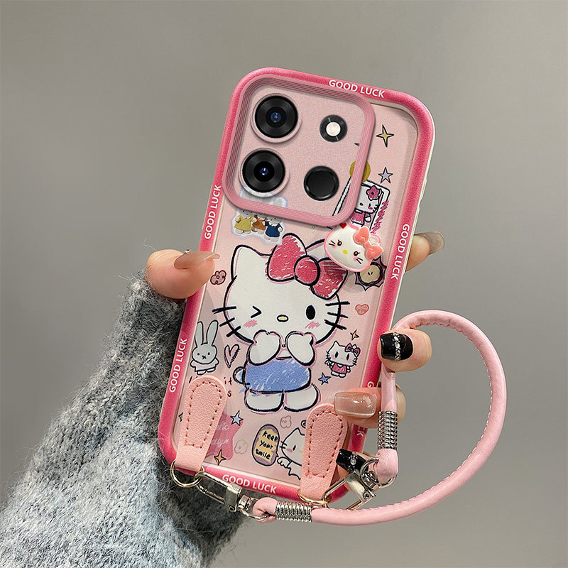 เคส INFINIX SMART 7 TECNO SPARK GO 2023 Anti fall อะนิเมะการ์ตูน TPU เคสโทรศัพท์ซิลิโคนอ่อนนุ่ม YS - รูปที่ 3