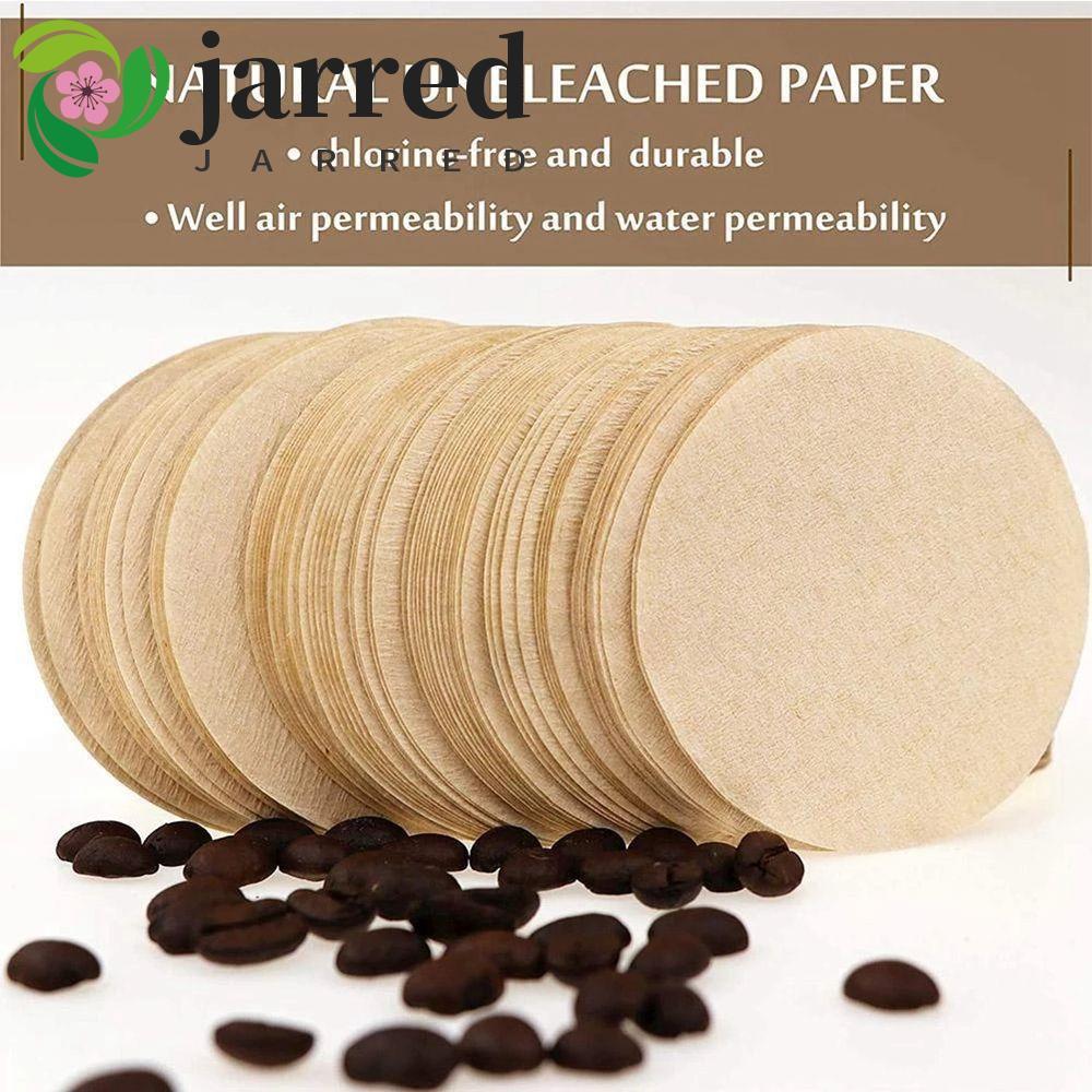 JARRED Cafe กระดาษกรอง 56 มม./60 มม./68 มม.ต่อแพ็ค Moka Pot Dripper Espresso เครื่องชงกาแฟอุปกรณ์เสร