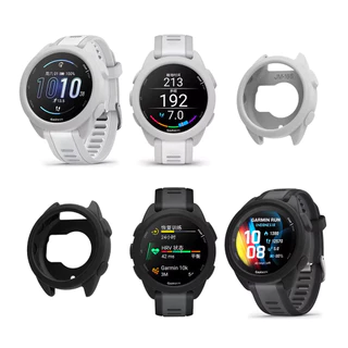 กรณียางกลวงป้องกัน Gores สำหรับ for Smartwatch Garmin Forerunner 165 / 165 Music ป้องกันหน้าจอซิลิโคนอ่อนนุ่ม
