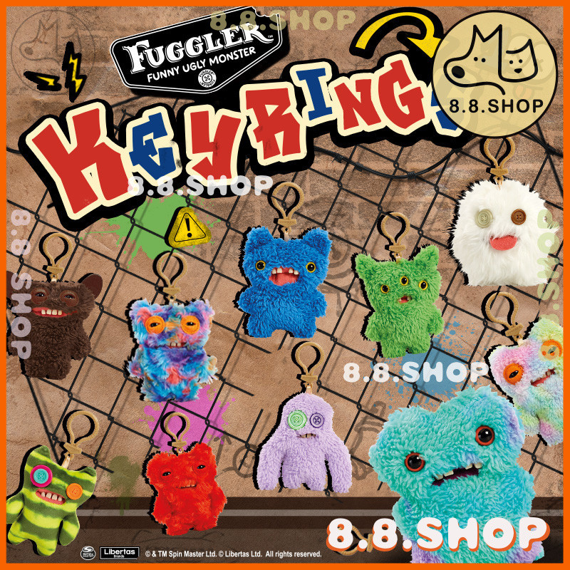 ✨8.8 ร้าน✨[ของแท้] จี้ Fuggler Placing ฟันเด็กน่ารักฟันจี้มอนสเตอร์✨✨