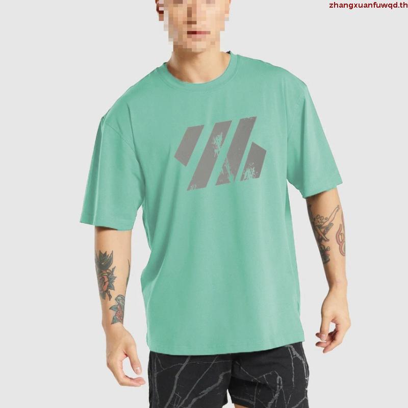 วิ่ง เสื้อยืด Run It ผู้ชาย สีเขียว JD2324