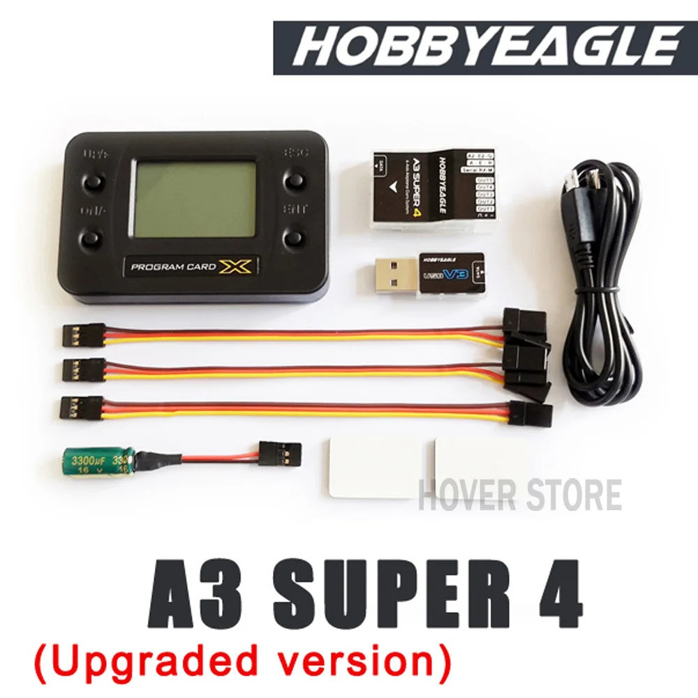 Hobbyeagle A3 Super4 A3s4 ปีกคงที่ 6 แกนเครื่องบิน Gyro Stabilizer การควบคุมการบิน Balancer การเขียน