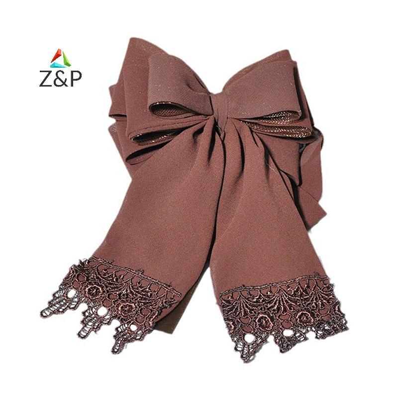 ผมโบว์สุทธิ Bowknot Hairnet ผ้าลูกไม้ แฟชันสำหรับผู้หญิงและพยาบาล ราคา ถูกที่สุด ดีลบีเคเค แกลเลอรีภาพที่ 6