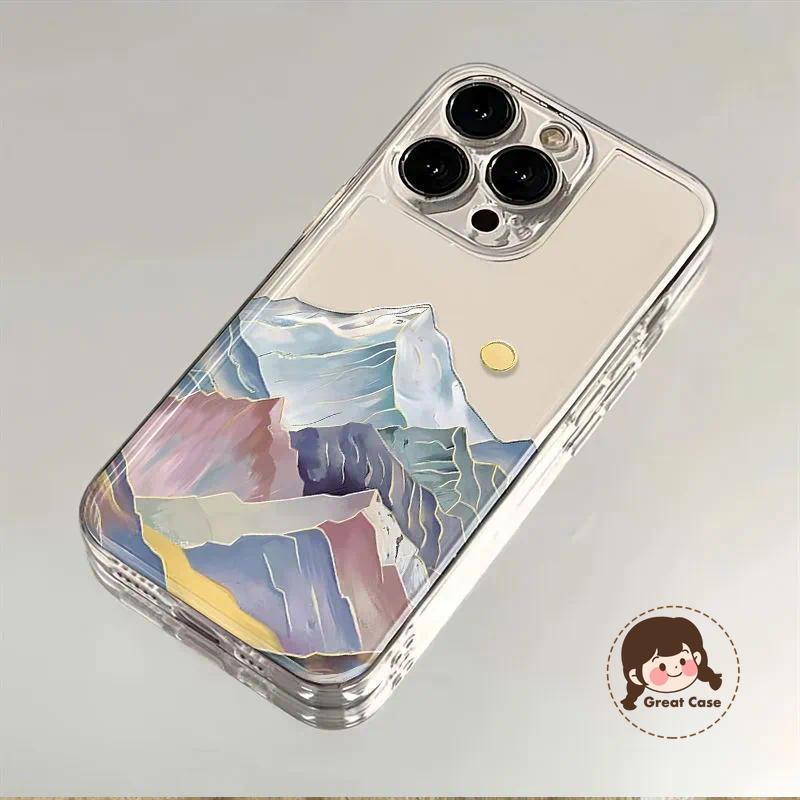 หรูหราสีสัน Peaks เคสโทรศัพท์สําหรับ Realme 15X 15 14 Pro Plus 15T 14X 14T 13 12X 12 Pro Plus 11X 11