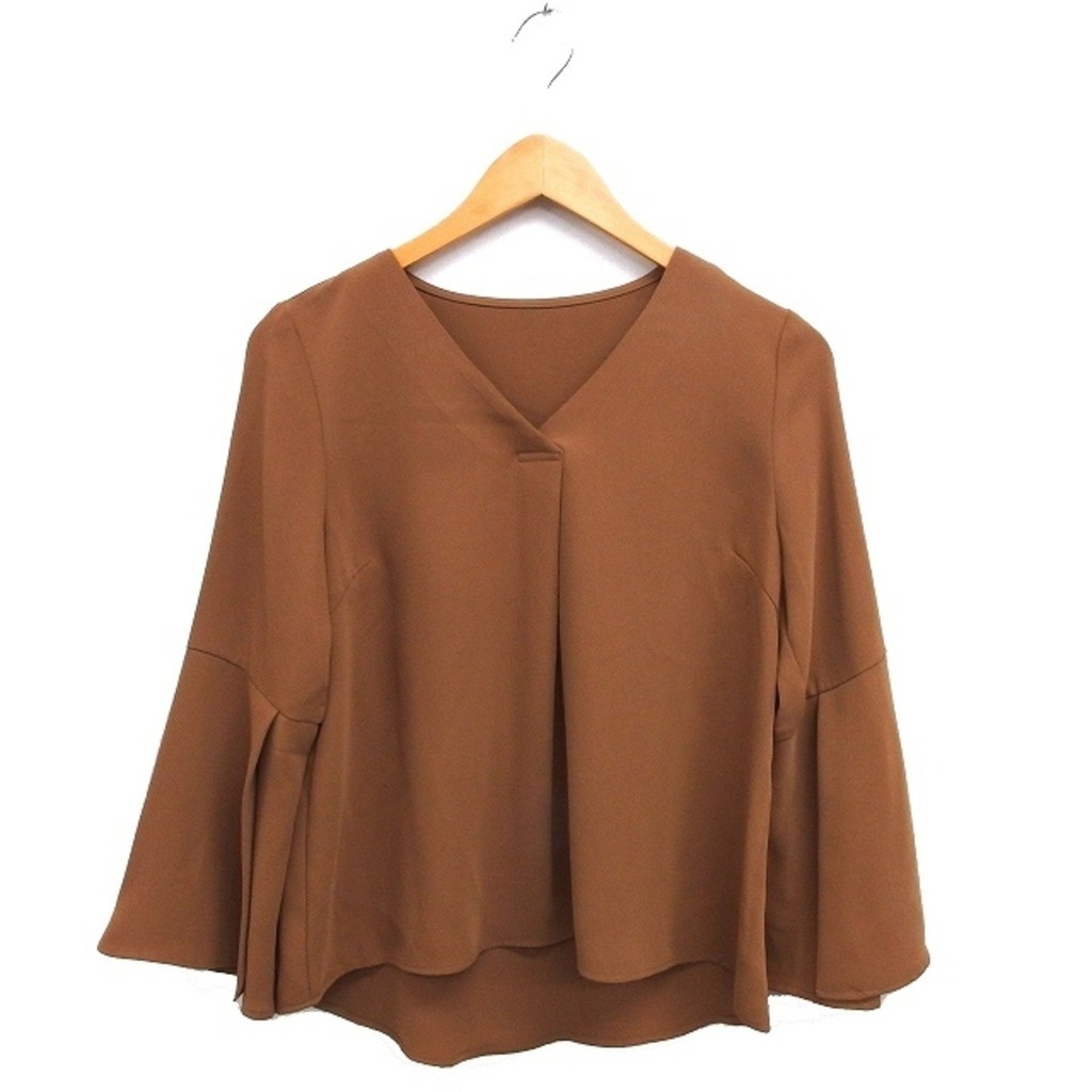 ViS Blouse v-neck Long sleeves Direct from Japan Secondhand