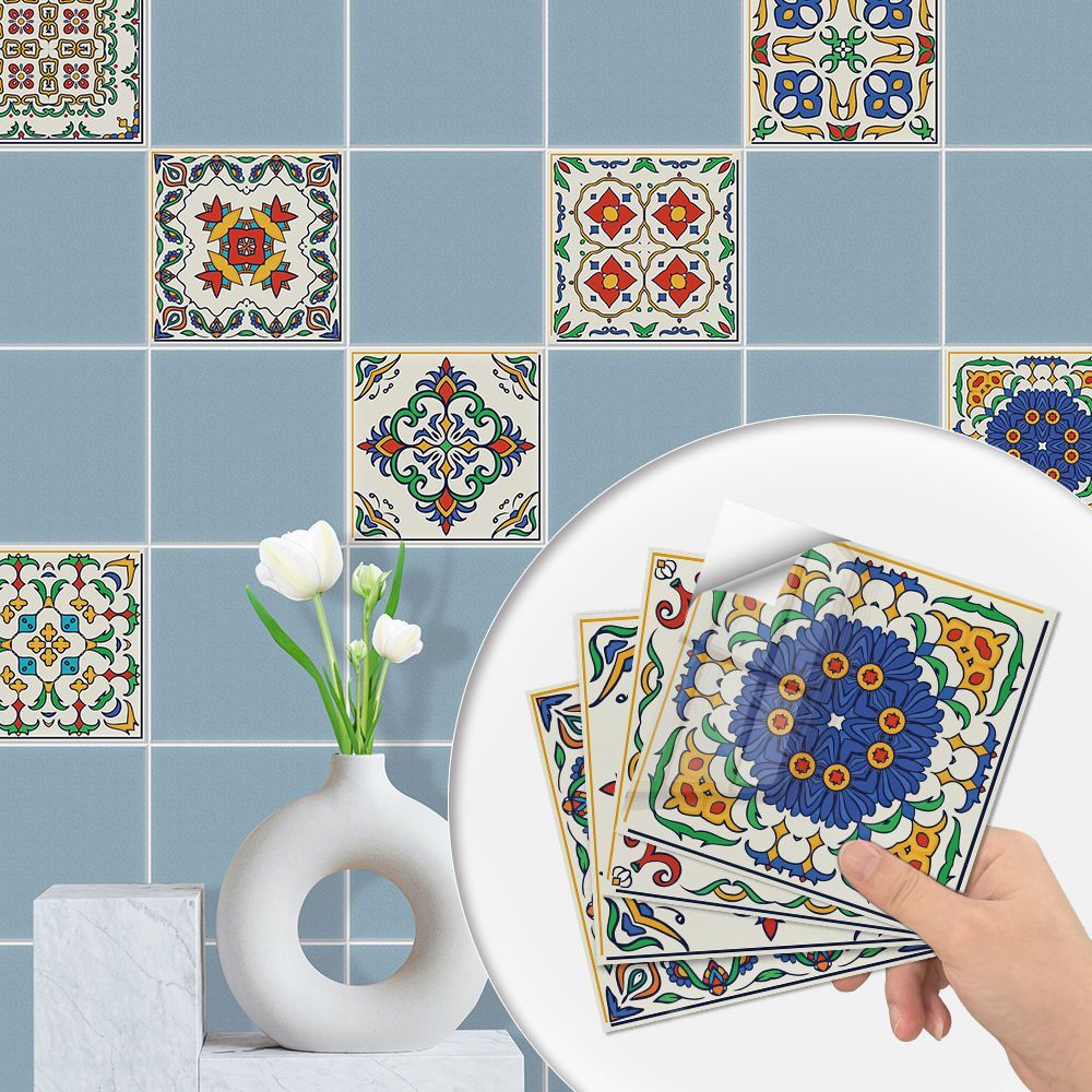 New Product#[5697People Collection]Simulation3D Tile Stickers Bathroom Living Room Kitchen Decoratio