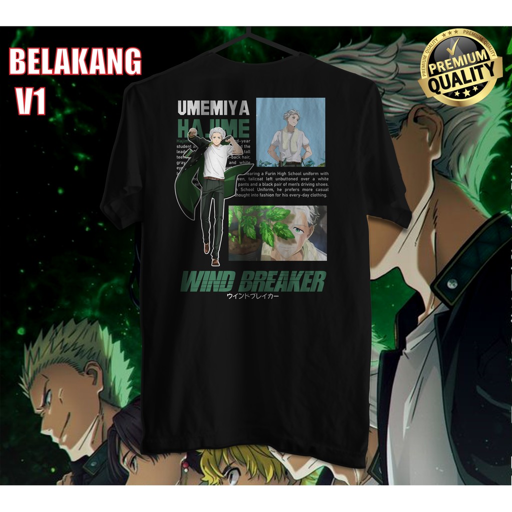 Baju Umemiya Hajime Wind Breaker Anime Windbreaker Haruka Sakura Kotoha Tachibana Hajime Umemiya Fur