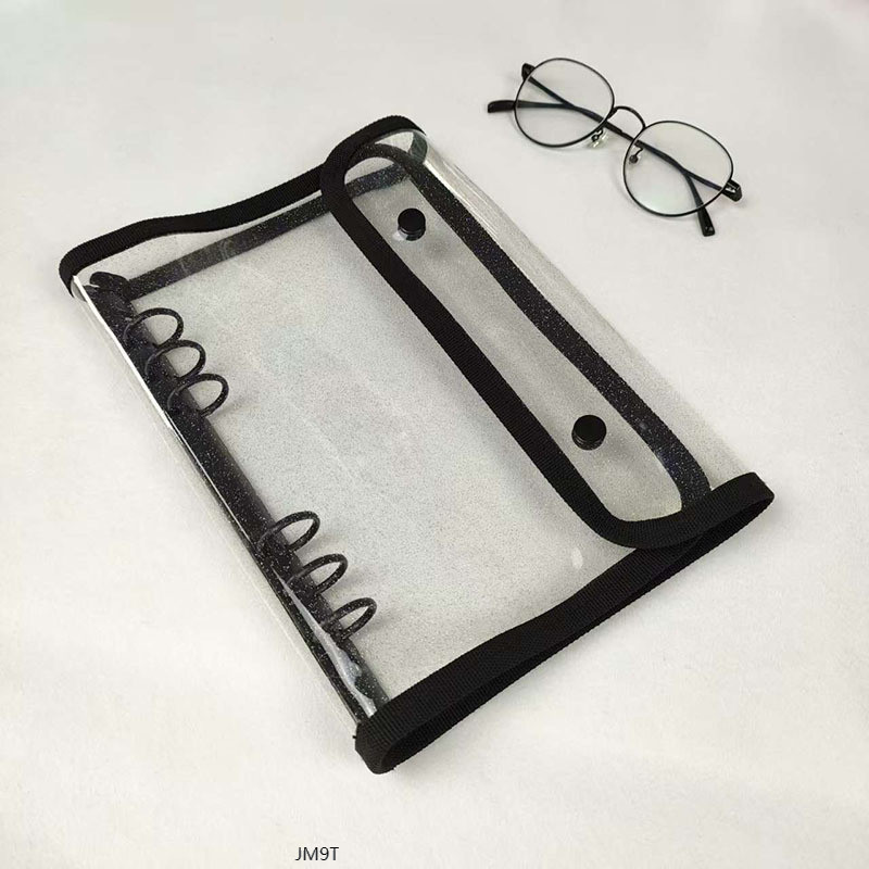 JM9T-A5 Binder Double-Buckle ฝาครอบ, 10 ชิ้นเติมแขนกระเป๋า, DIY หลวม Leaf Photo รวบรวม, Kpop Organiz