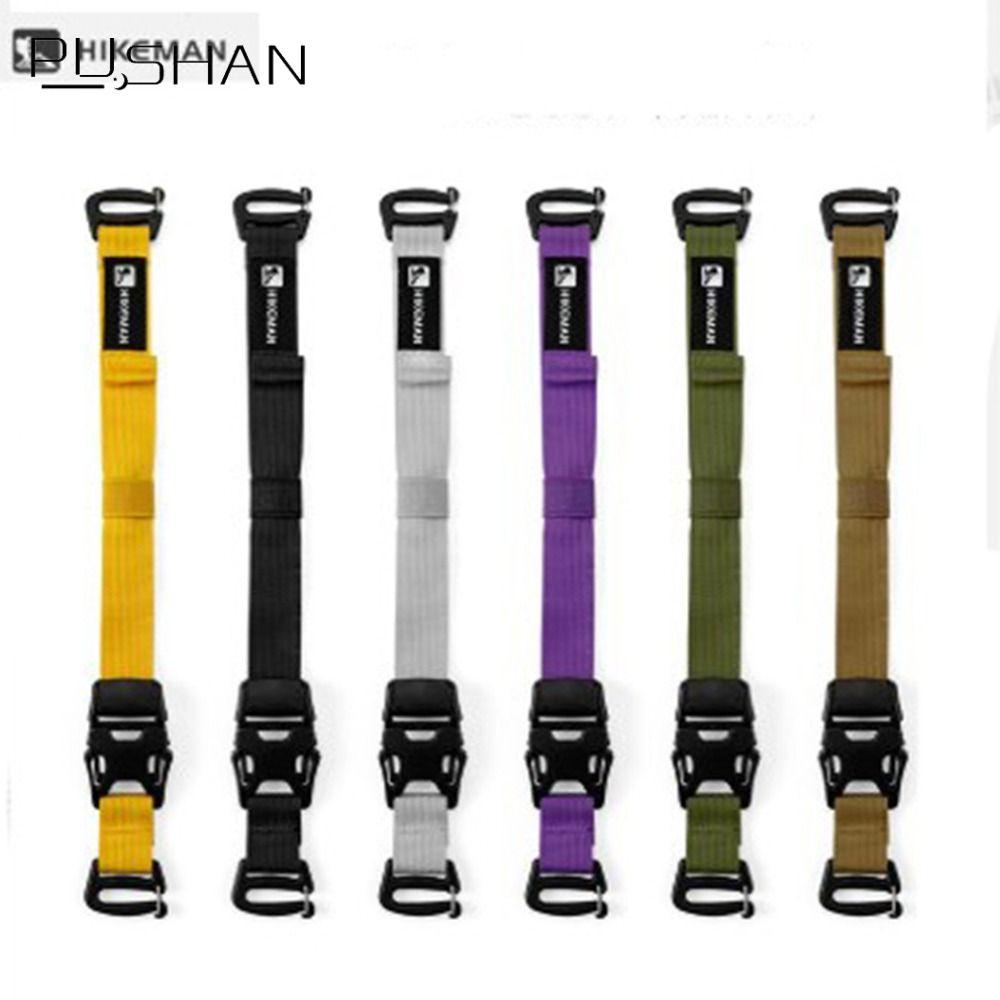 สายรัดแบกเป้ ดันตัน,6สีเส้นผ่าศูนย์กลาง2.5เซนติเมตรอุปกรณ์กลางแจ้งสายรัด,ที่มีคุณภาพสูง18.5 ~ 49.5เซนติเมตรหัวเข็มขัดประเภทสายรัดคงที่แบกเป้เต็นท์อุปก