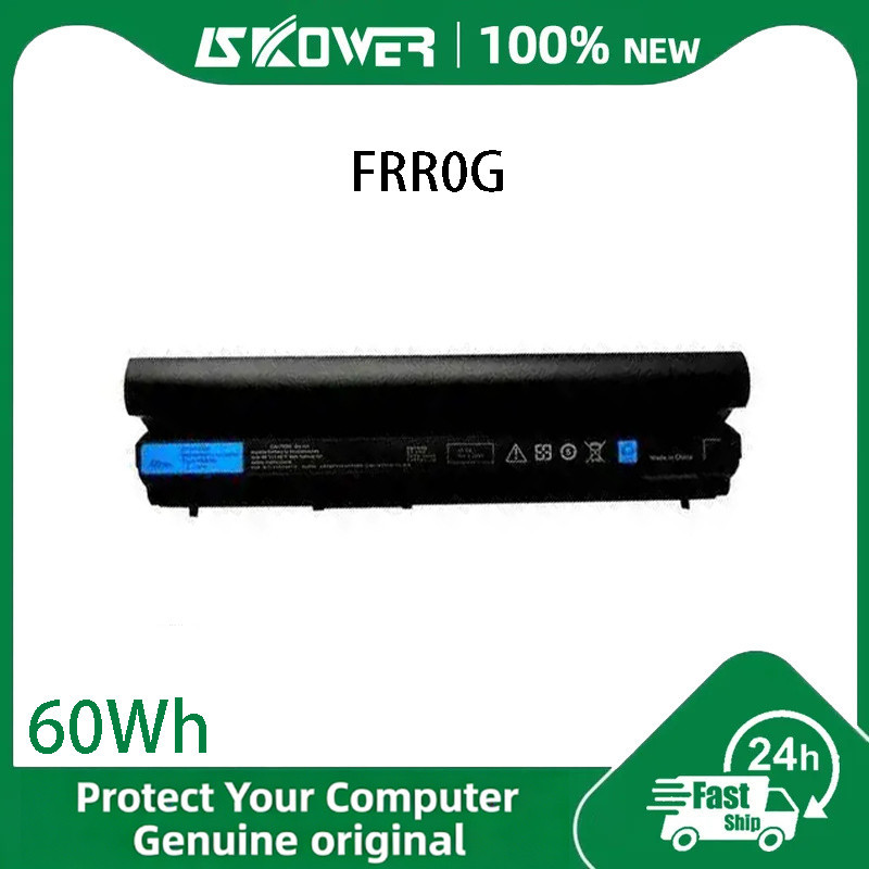 แบตเตอรี่แล็ปท็อป FRR0G 60Wh สำหรับ Dell Latitude E6330 6330 E6220 6230 E6320 6320 E6230 E6430s หมาย
