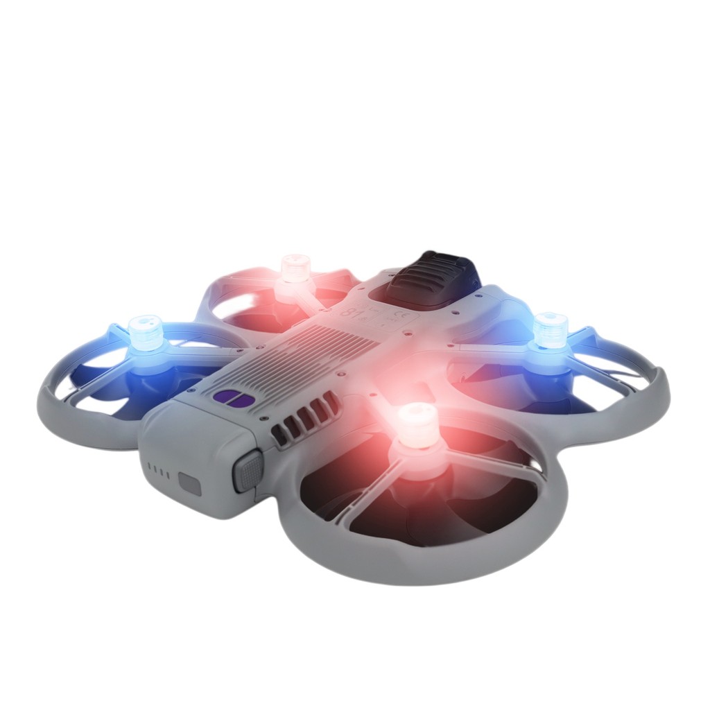 สําหรับ DJI Avata 360 Night Flight ไฟเตือน, Red & Blue Dual Flash Strobe สัญญาณ, Mini Anti-Collision