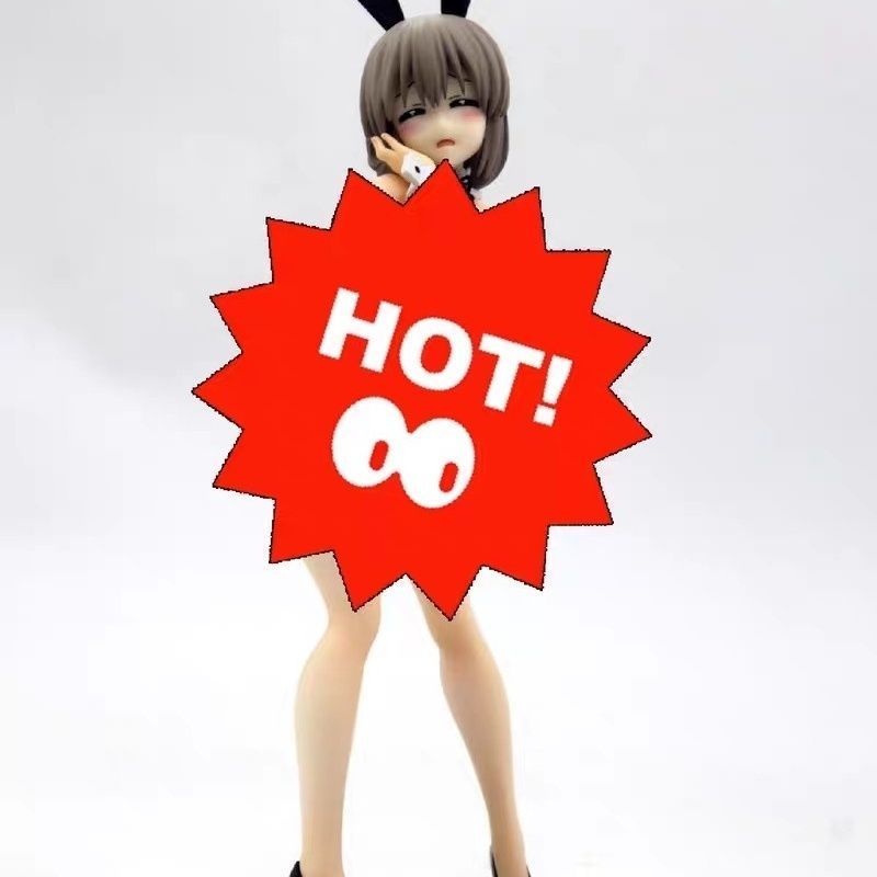 Uzaki School Girl ต้องการเล่น BiCute Uzaki Tsuki Bunny Girl Jingpin รูป PVC Transformation ผลิตภัณฑ์