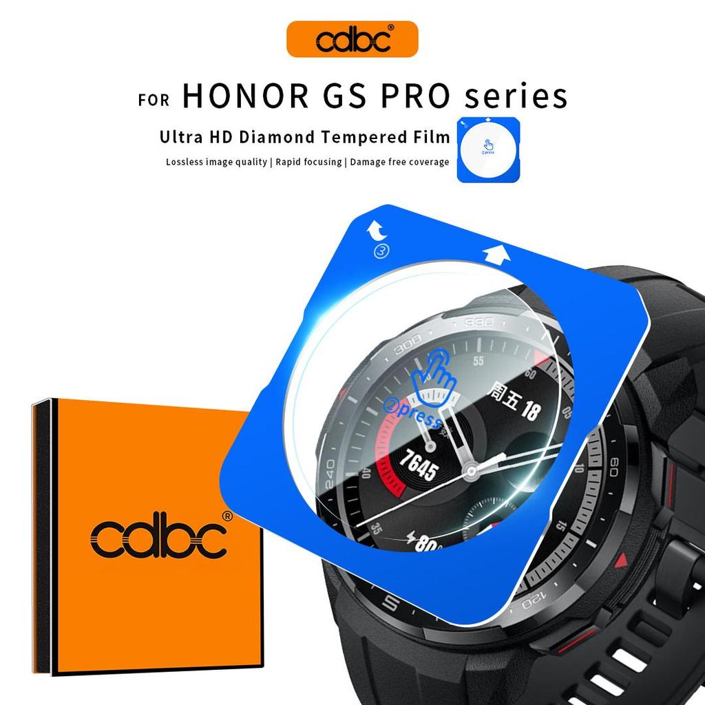CDBC Watch Screen Protector สําหรับ Honor Watch 5 Ultra/5Pro/Honor GS Pro/SAGA 2/Kids Watch 3 - Bubb