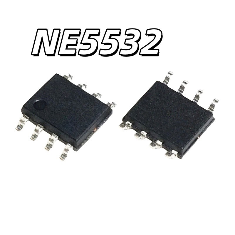 ยี่ห้อใหม่ NE5532DR NE5532 N5532 Dual Operation Amplifier SOP8