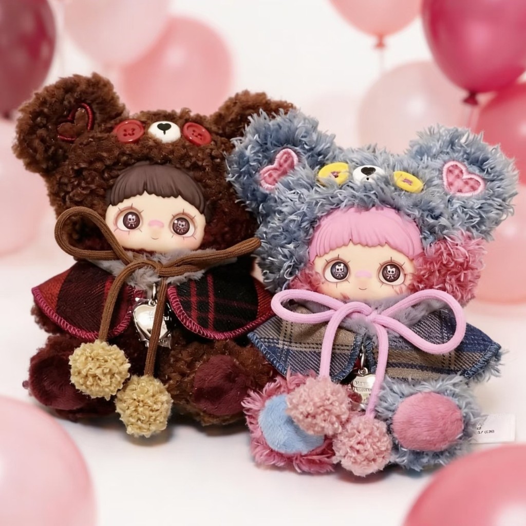 Maymei หมีน้อยคุกกี้ซีรีส์ไวนิลจี้ตุ๊กตากล่องตาบอด 14 ซม.Action Figurines เครื่องประดับของเล่นอินเทรนด์คริสต์มาสประณีตของขวัญ