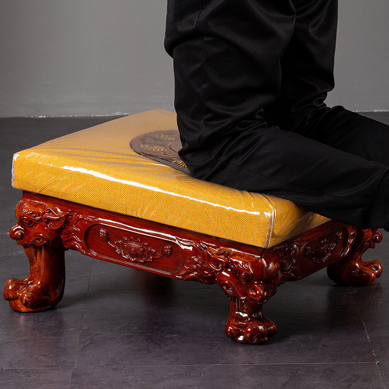 Prayer chair for temples, meditation kneeling cushion, home use in temples and Buddhist halls, lotus