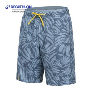 Decathlon Men’S 100 Long Swimshorts กางเกงว่ายน้ำขาสั้นทรงยา…