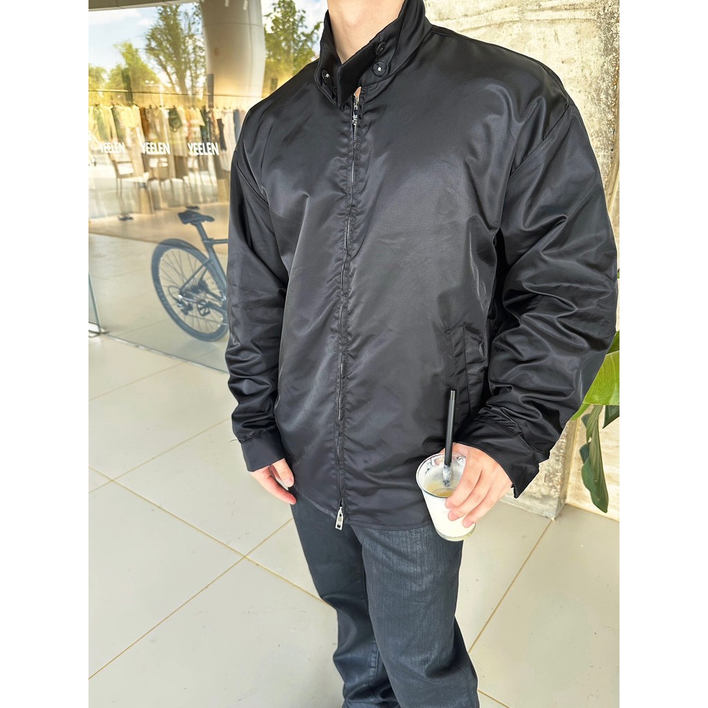 X7GN PR PA Early autumn triangular logo zip-up stand-up collar jacket for men and women, outdoor win