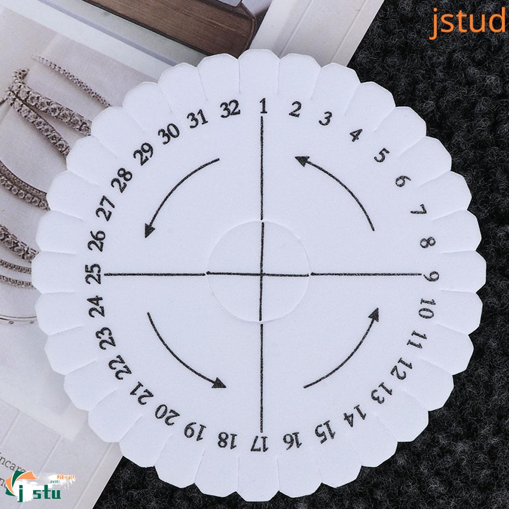 EDGAR เครื่องมือทําด้วยมือ DIY แผ่นถัก Braiding Disc/Disk Kumihimo เชือกทอผ้า