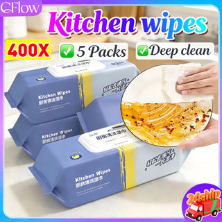 Kitchen Wipes Multipurpose Strong Degreasing Oil Stain Remover for Household Clean
