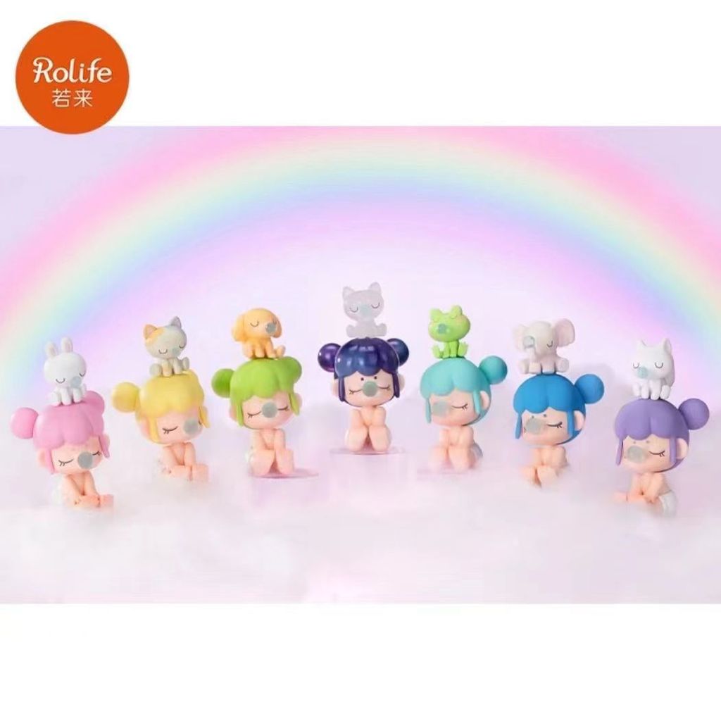 ของแท้ ROLIFE ROLIFE ROLIFE BabyNanci Nanqian นั่ง Series Mystery กล่องของขวัญกล่อง Hand-Made ของขวั