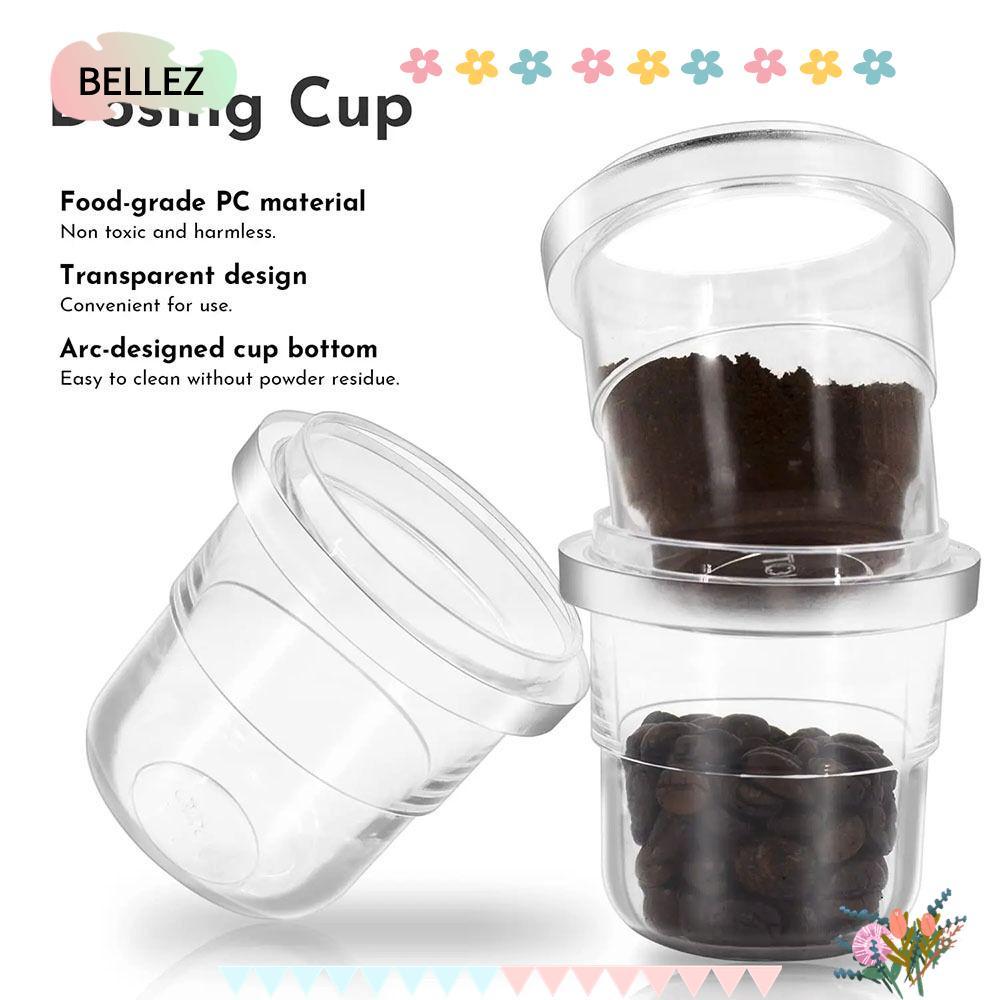 BELLEZ Espresso Dosing Cup, Coffeeware Universal Coffee Dosing Cup, Accessories 58ml Stacking Espres