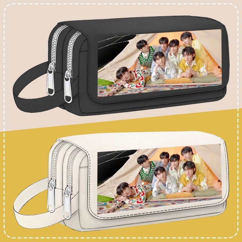 TNT Times Youth League Pencil Case High-value Large-capacity Student Female Stationery Box Girl Hear
