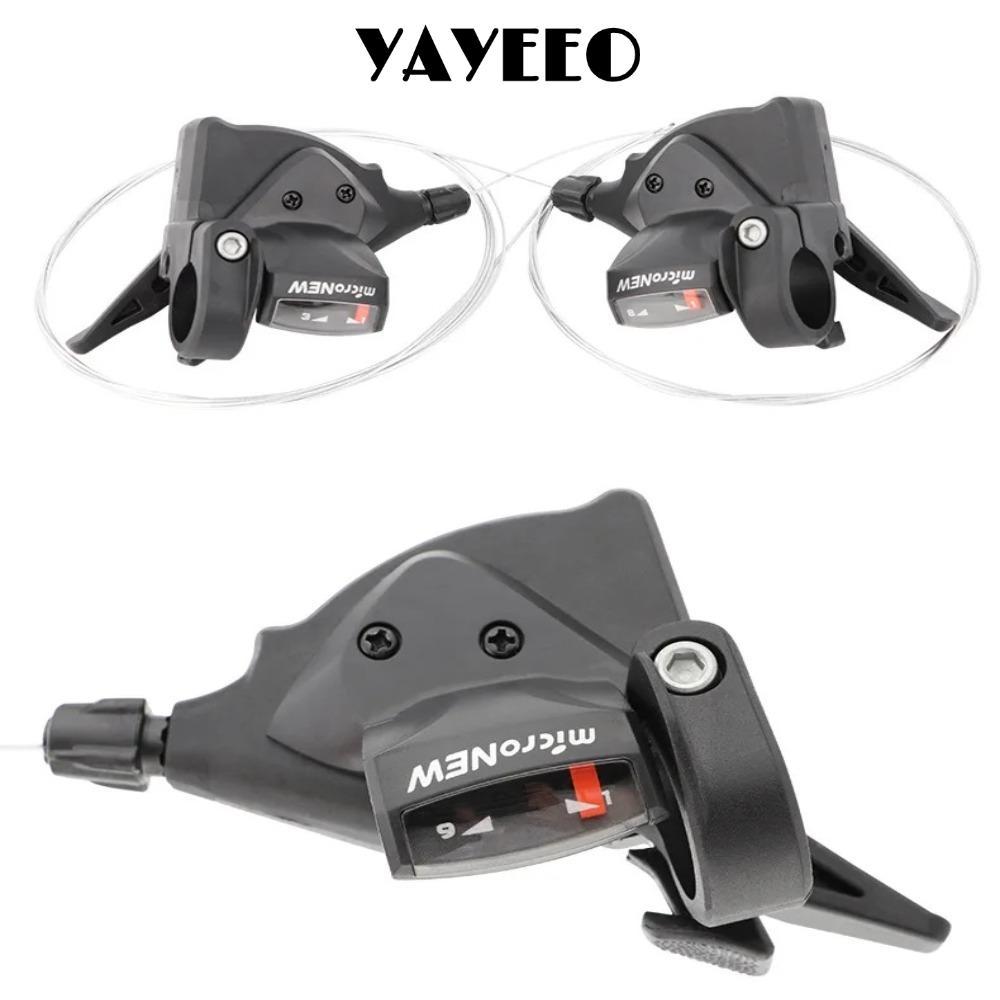 YAEEO จักรยานเสือภูเขา Shifter, Universal 7/8/9/10/11Speed จักรยาน Levers Shifter, ซ้ายขวา Thumb Shi