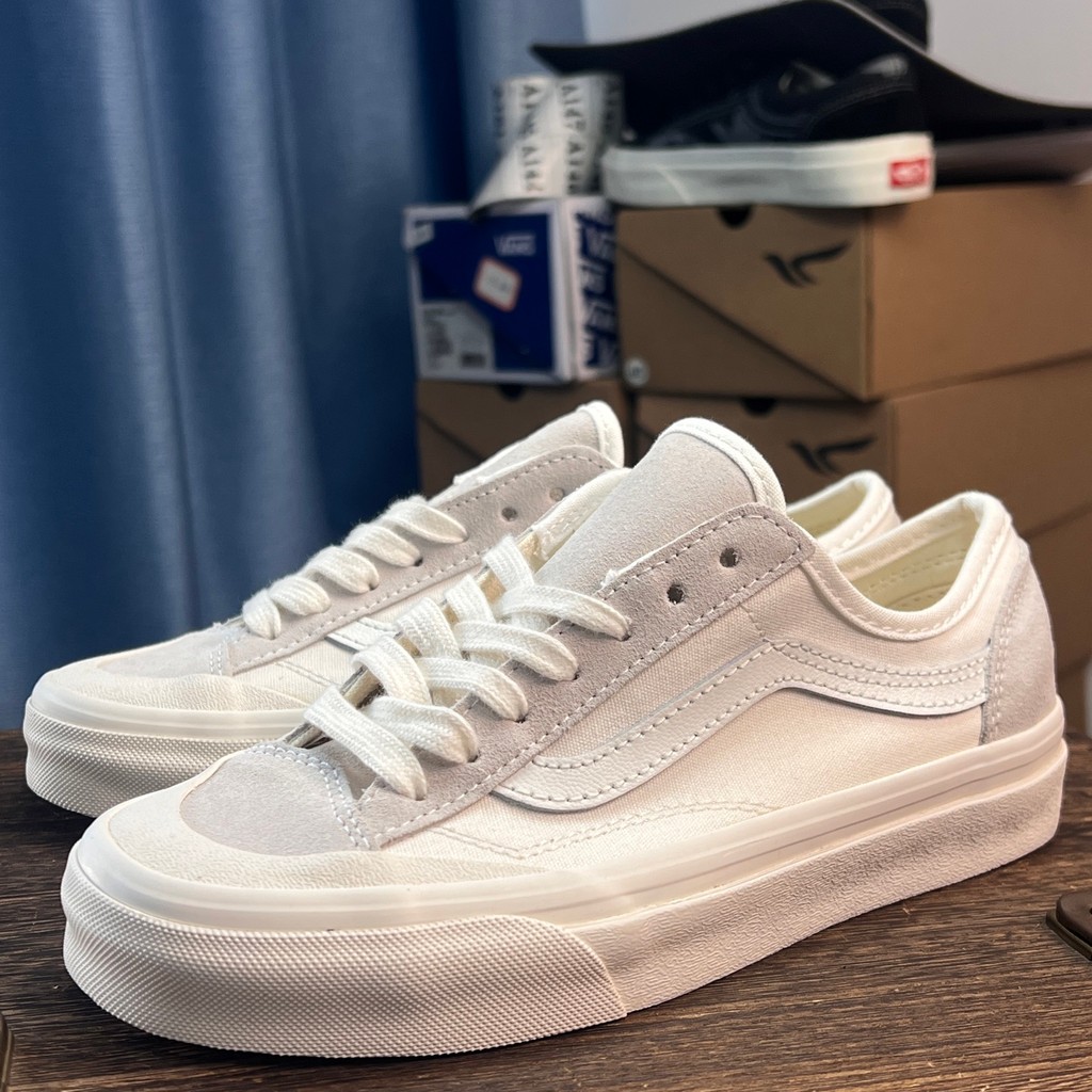 Vans Style 36 Deco Sf Low cut รองเท้าลําลองสีขาวบริสุทธิ์