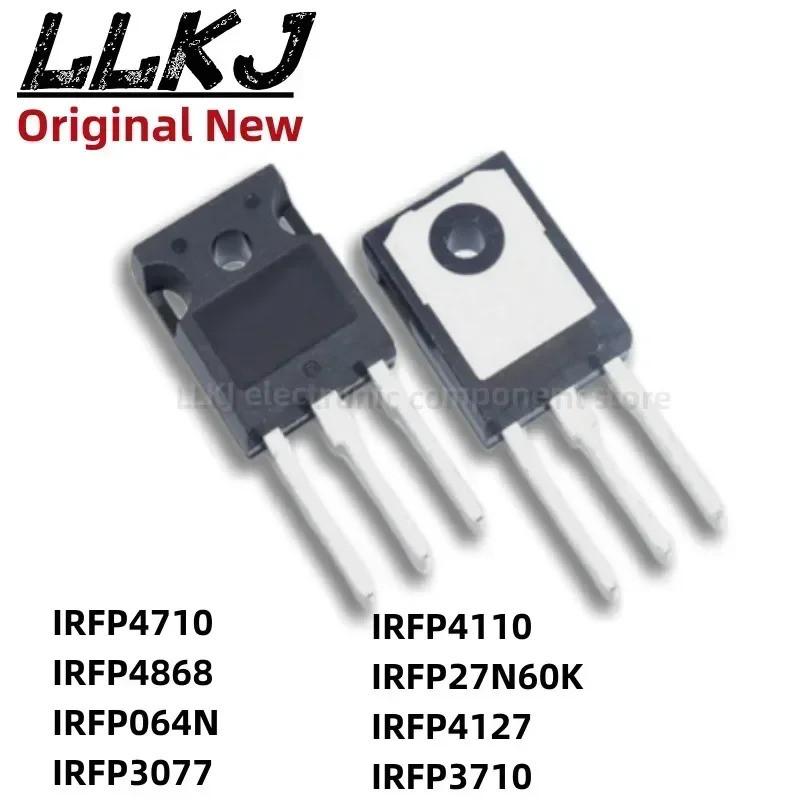 5pcs IRFP4710 IRFP4868 IRFP064N IRFP3077 IRFP4110 IRFP27N60K IRFP4127 IRFP3710 TO247 Field Effect ทร