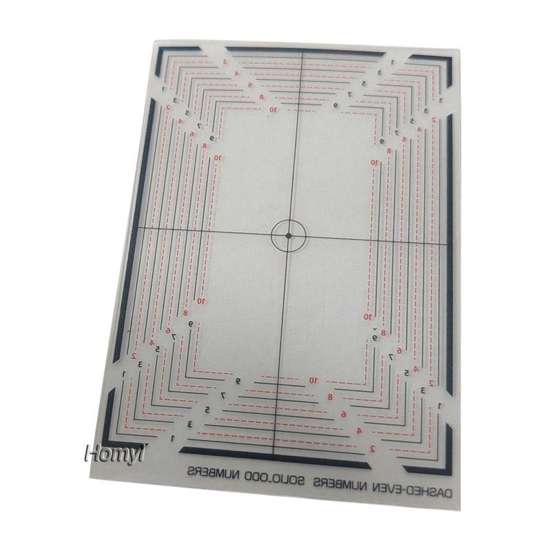 [Homyl] PSA Card Grading Centering Tool ทนทานมืออาชีพ 3.94inx2.76in ทนทาน