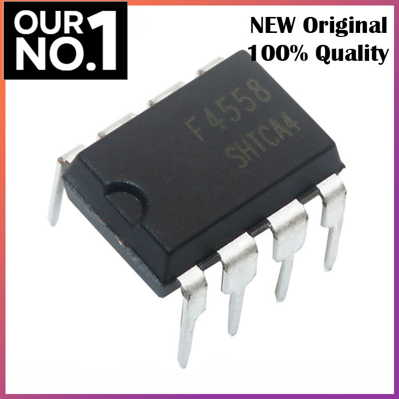10 ชิ้น/ล็อต F4558 CF4558 DIP-8 IC ใหม่
