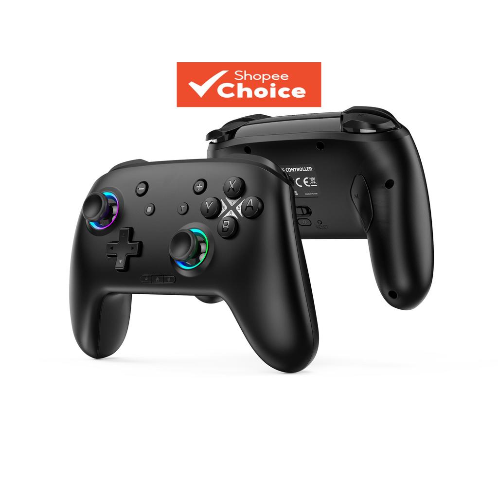 ก้านควบคุมแบบไร้สายสําหรับ Switch2, รองรับ Hall Effect, ไฟ RGB, การสั่น, ควบคุมการเคลื่อนไหว, ปุ่มหลังโปรแกรมได้ และโหมด Turbo ใช้งานได้กับ Switch 2, Switch (OLED/Lite), PC, Android, iOS