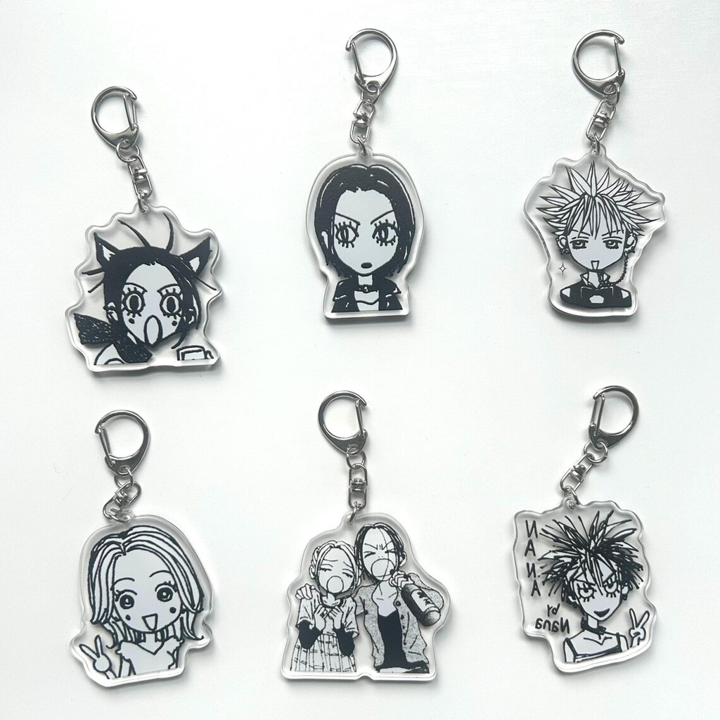 พวงกุญแจสองด้าน NANA, Nana Osaki, Nobuo Terashima, Nana Komatsu, Takumi Ichinose, Ren Honjo,