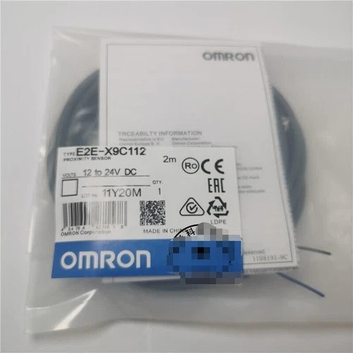 1PC ใหม่ Omron E2E-X9C112 Proximity Sensor จัดส่งฟรี E2EX9C112