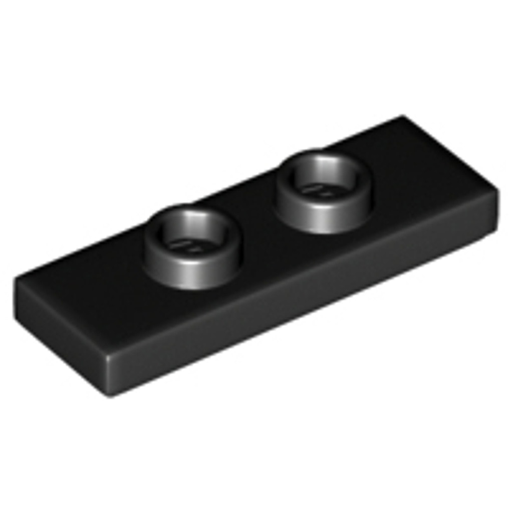 Brick2cube Part - Plate, Modified 1 x 3 with 2 Studs (Double Jumper) - 34103