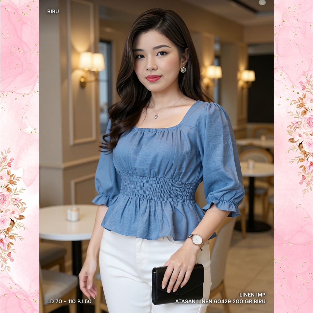 LINEN TOP 60429 200 GR STOCK ACCORDING TO THE AND UPDATE